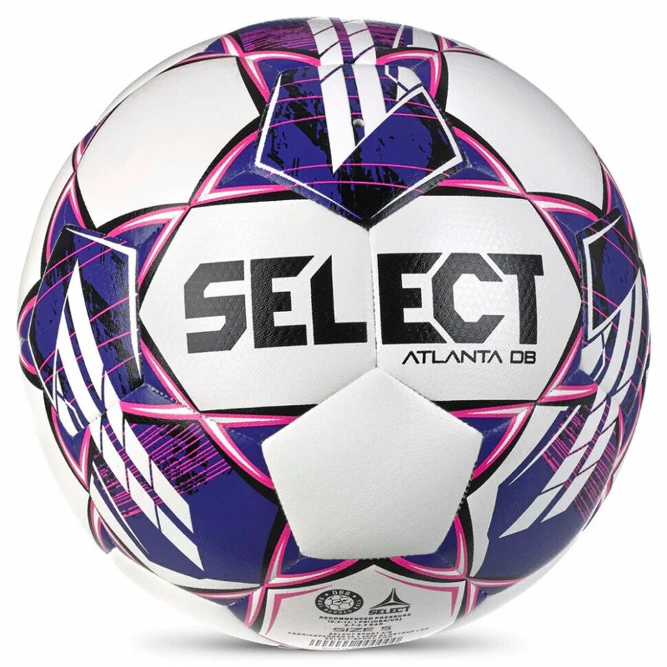 Мяч футбольный SELECT Atlanta DB, 0575960900, р.5, FIFA Basic