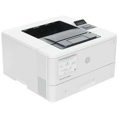 Принтер лазерный HP LaserJet Pro 4003dn (2Z609A) белый - черно-белая печать, A4, 1200x1200 dpi, ч/б - 40 стр/мин (A4), Ethernet (RJ-45), USB мфу hp color lj pro m283fdw a4 дуплекс ethernet rj 45 usb 2 0 wi fi [картридж hp 207a]