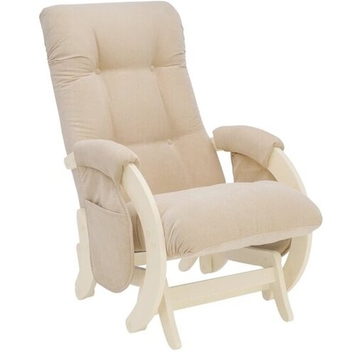 Кресло для кормления Milli Smile дуб молочный/Verona Vanilla кресло глайдер мебель импэкс старк венге ткань verona vanilla