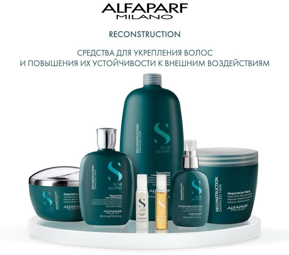 ALFAPARF MILANO Маска для поврежденных волос / SDL R REPARATIVE MASK 500 мл - фото №11