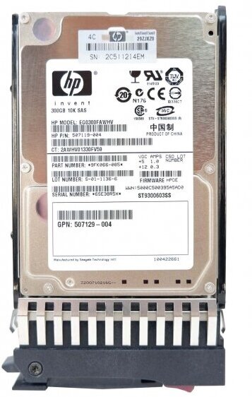 Жесткий диск HP 574879-B21 300Gb SAS 2,5" HDD