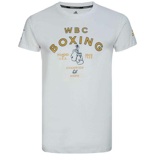 Футболка детская WBC Boxing Gloves T-Shirt Kids белая (рост 152 см)