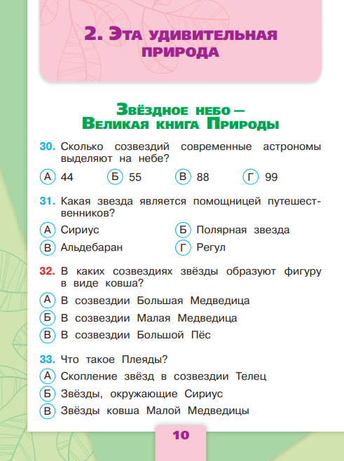 Окружающий мир. Тесты. 3 класс (Школа России)