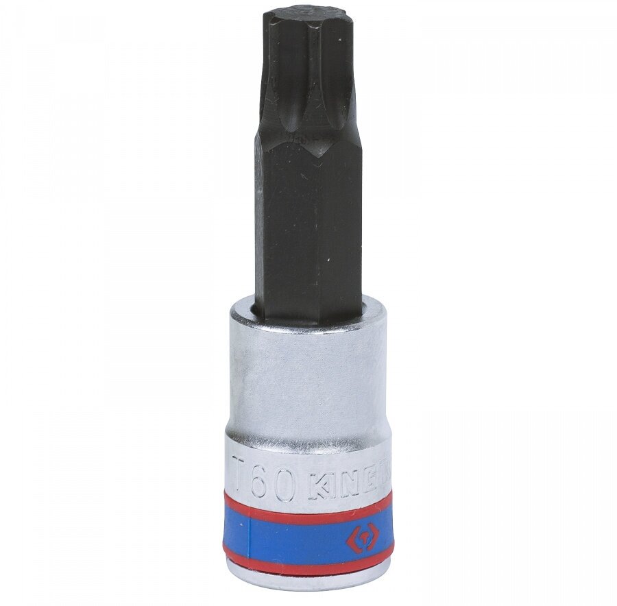 Насадка (бита) торцевая 1/2" Torx T60 L = 80 KING TONY 403360