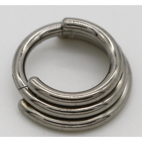 Пирсинг 1pc g23 titanium hinged segment nose ring 16g