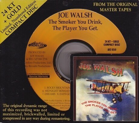 Компакт-Диски, Audio Fidelity, JOE WALSH - The Smoker You Drink, The Player You Get (SACD)