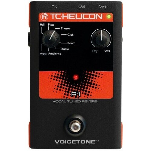 вокальный процессор tc helicon voicetone r1 Процессор эффектов TC HELICON VoiceTone R1