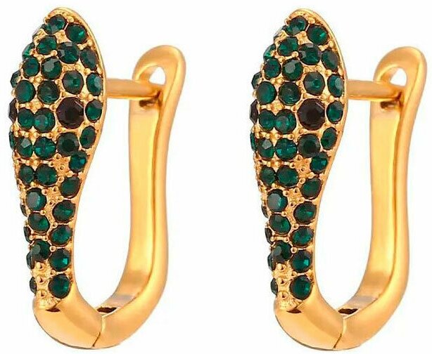 Серьги, фианит