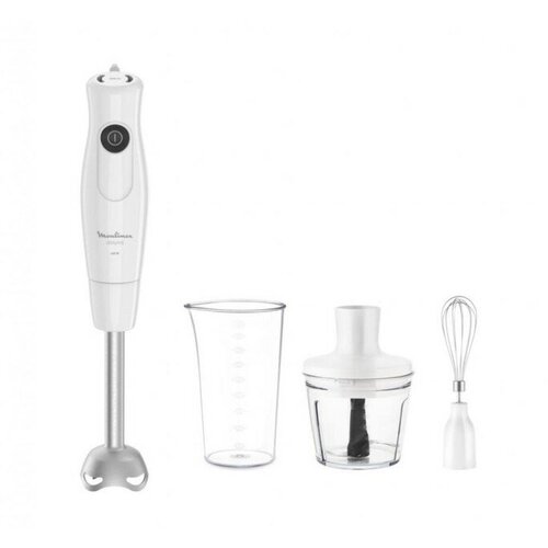 Блендер Moulinex DD533132 погружной 600 Вт 0508 л 1 скорость белый 529400₽