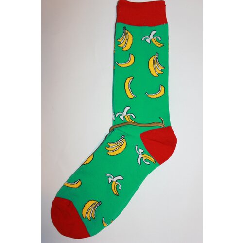 фото Носки с принтом хлопковые голубые размер 39-45, с рисунком, мужские, женские, детские, длинные frida