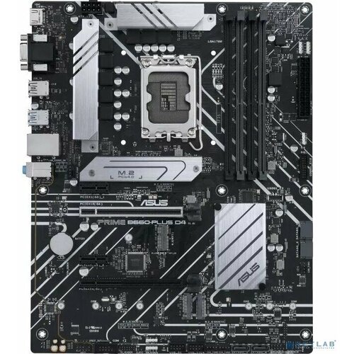 Asus Материнская плата Asus PRIME B660-PLUS D4 Intel B660 LGA 1700 2985500₽