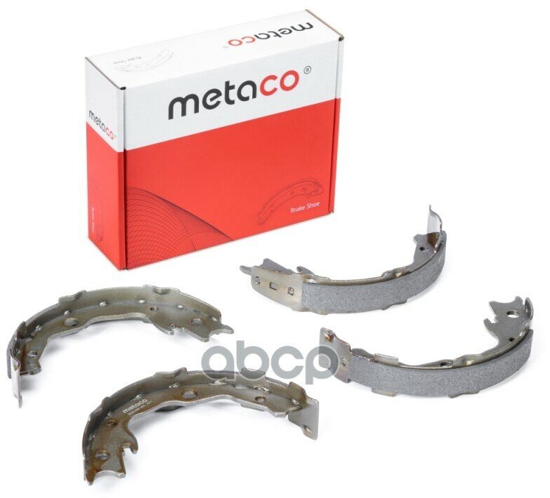 Колодки Ручного Тормоза К-Кт Nissan Qashqai (J10) (2006-2014), Nissan X-Trail (T31) (2007-2014) METACO арт. 3030-006