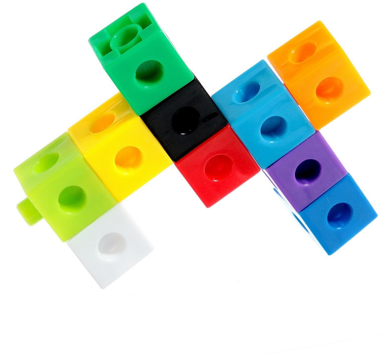 Развивающий конструктор "Кубики", 100 деталей, для детей