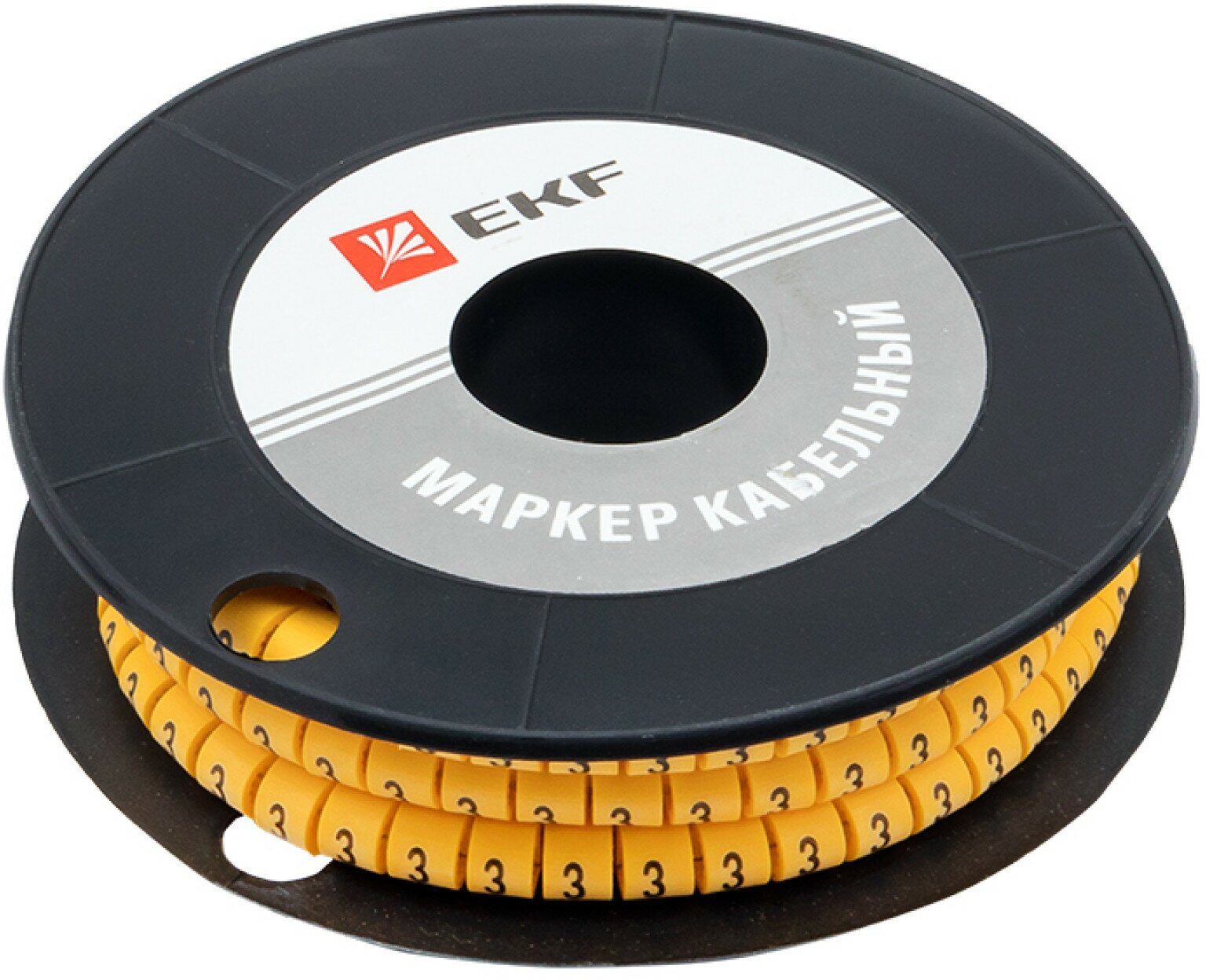 Маркировка кабельная EKF plc-KM-6-3