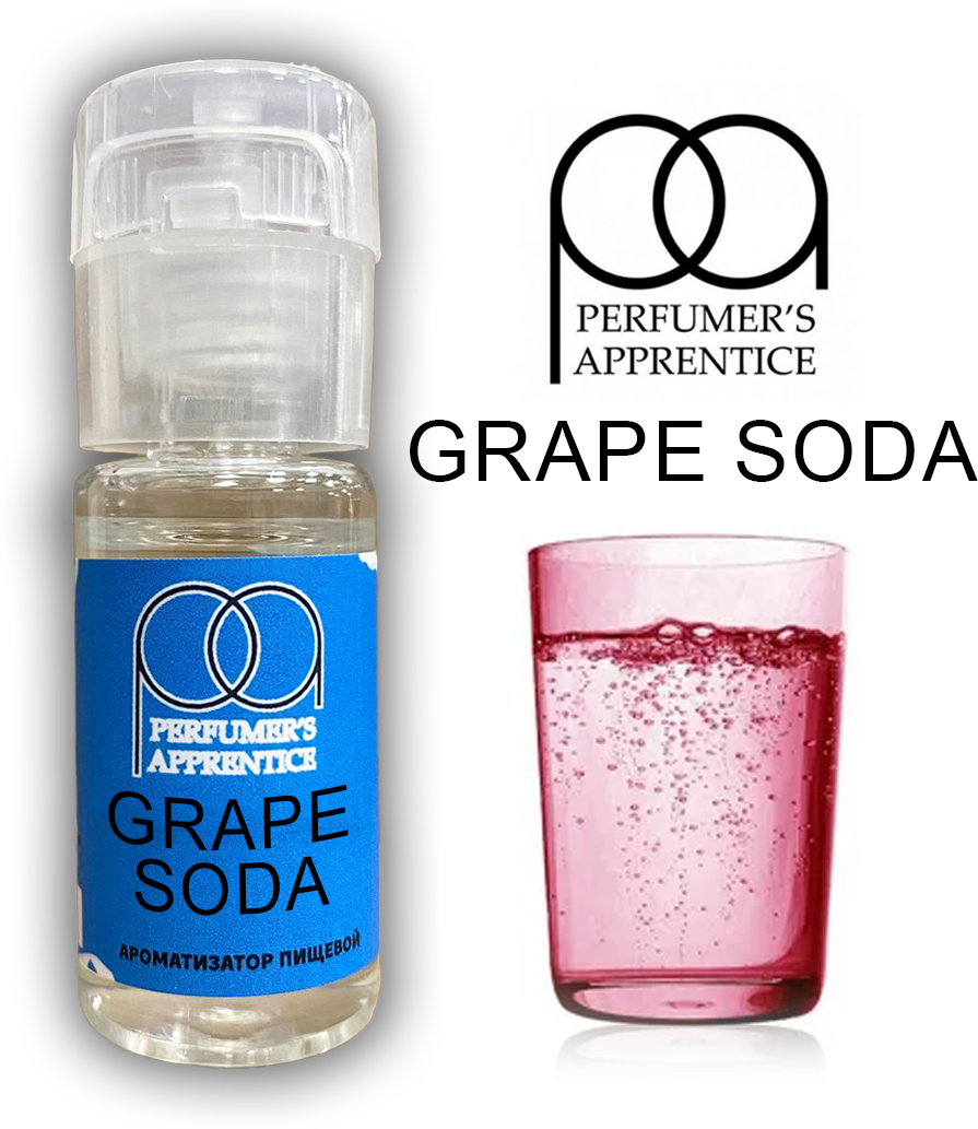 Ароматизатор пищевой Grape Soda (TPA) 10мл