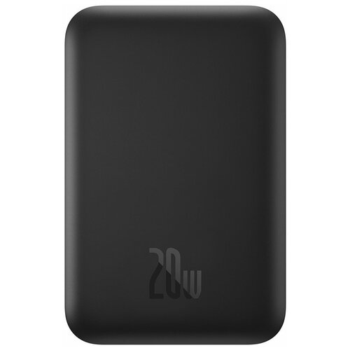 Внешний магнитный аккумулятор повербанк Baseus 6000 мАч 20 Вт с кабелем Type-c на Type-c 50 см 324900₽