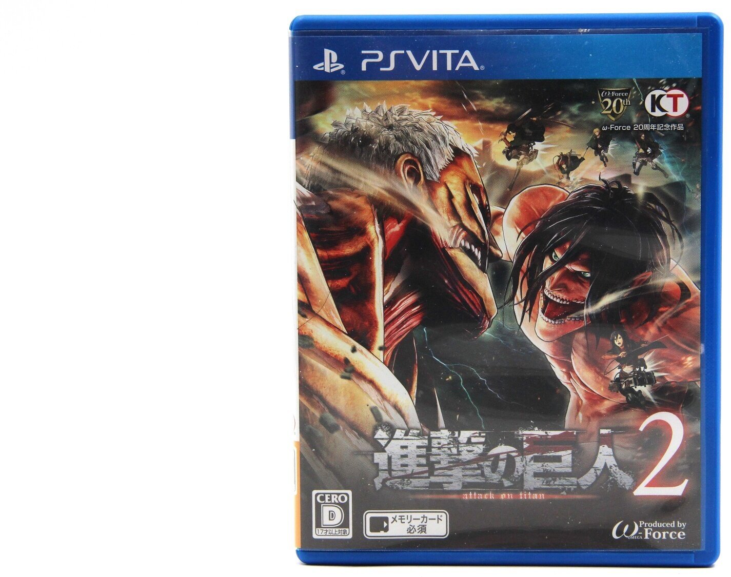 Attack on Titan 2 Shingeki no Kyojin (PS Vita, Jap.ver.)