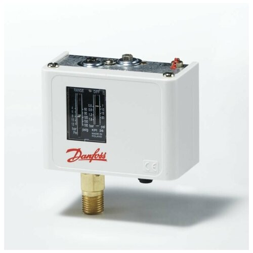 Реле давления Danfoss KPI38 060-508166 реле давления danfoss кр1 060 110166 низкое в холодильник