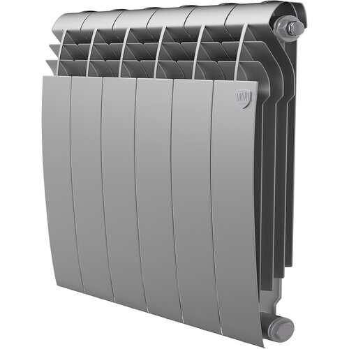 Радиатор биметаллический Royal Thermo BiLiner Silver Satin 500 x 87 6 секций