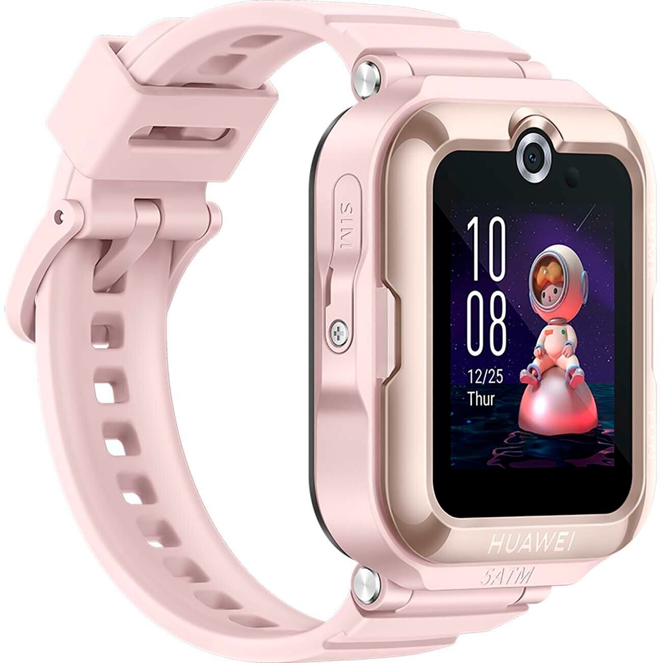 Часы с GPS трекером HUAWEI Watch Kids 4 Pro Pink (ASN-AL10)