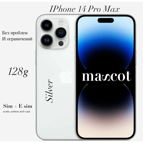 iPhone 14 Pro Max Silver 128g 13453600₽