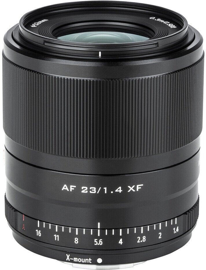 Объектив Viltrox AF 23mm F1.4 X-mount Чёрный — купить в интернет-магазине по низкой цене на Яндекс Маркете