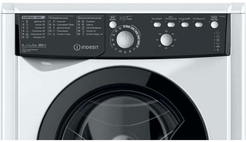 Стиральная машина Indesit EWSB 5085 BK CIS