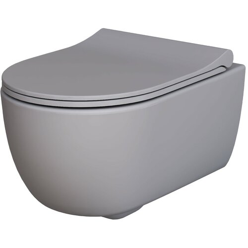 Унитаз подвесной безободковый Ambassador Abner 103T20301R-102T20301S