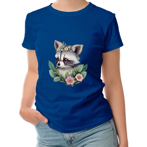 фото Футболка roly, размер l, синий