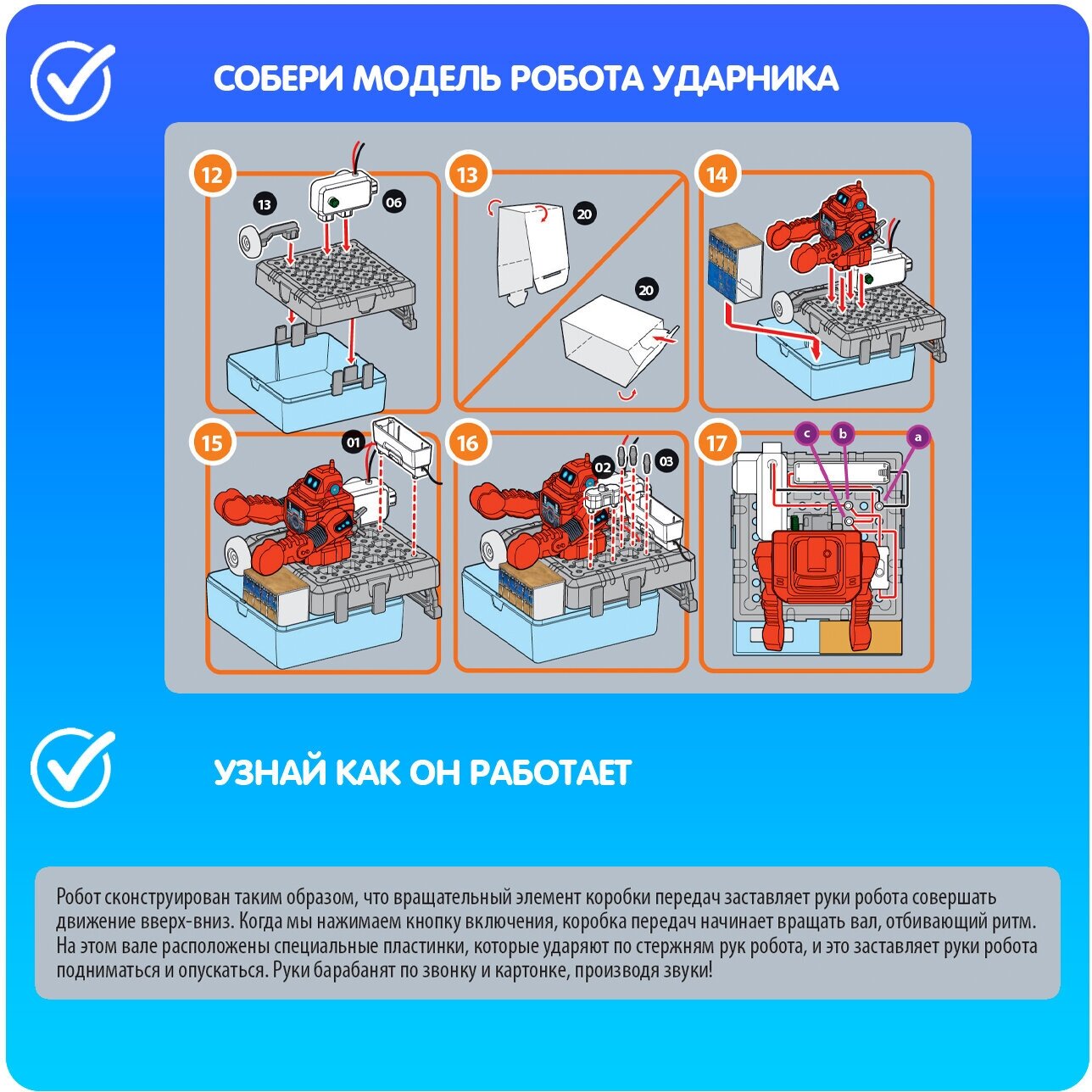 Французские опыты Робот-ударник Bondibon - фото №3