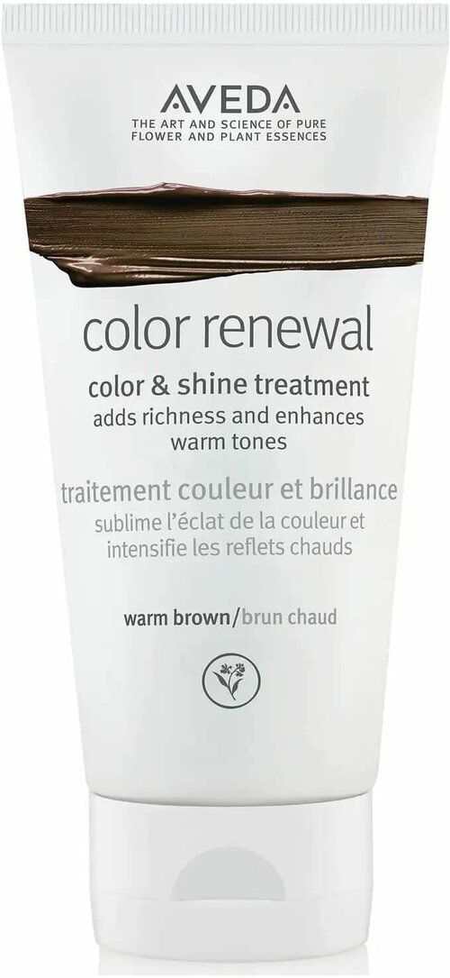 AVEDA Оттеночный бальзам-уход для реконструкции цвета Color Renewal Color And Shine Treatment (Warm Brown)