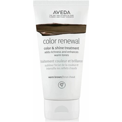 AVEDA Оттеночный бальзам-уход для реконструкции цвета Color Renewal Color And Shine Treatment (Warm Brown)