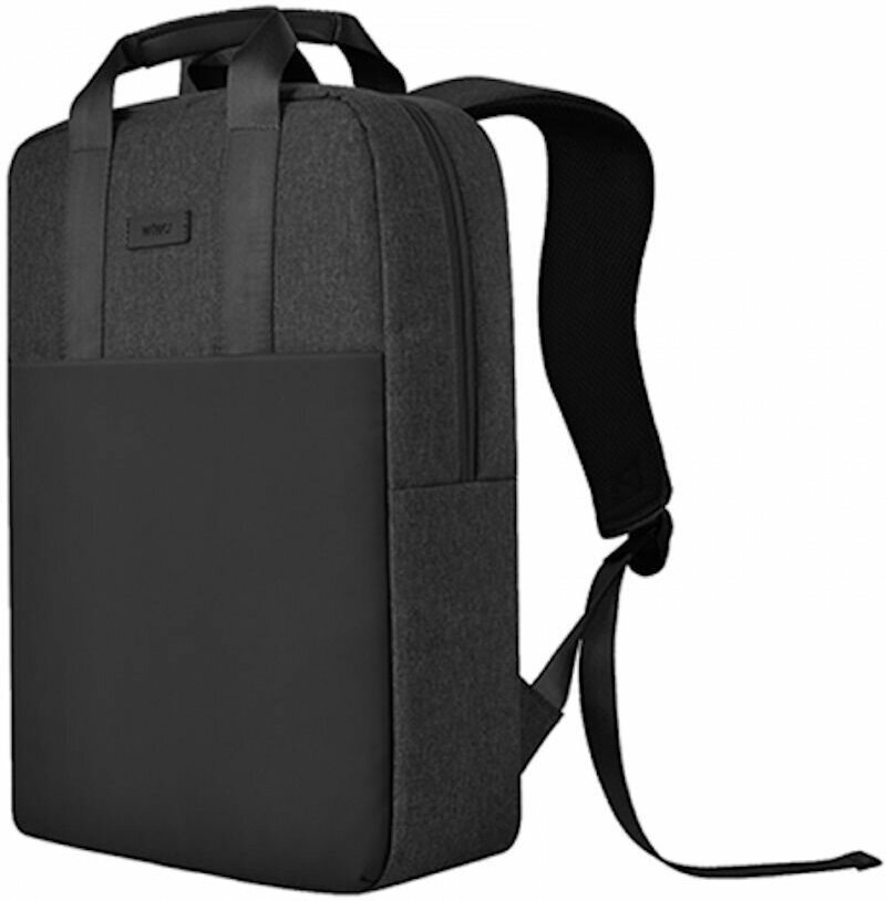 Рюкзак для ноутбука WiWU Minimalist Backpack 15,6 дюйма, водонепроницаемый, черный