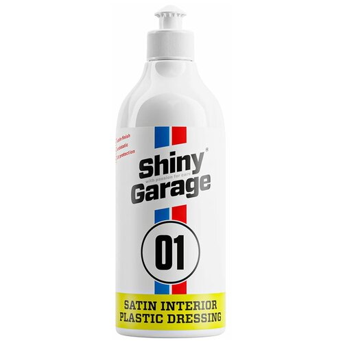 Крем для ухода за пластиком Shiny Garage Satin Interior Plastic Dressing 500мл, антистатический