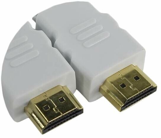 Кабель HDMI 1м AOpen ACG711-1M круглый черный - фото №12