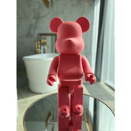 Дизайнерская игрушка Bearbrick 1000% SORAYAMA SILVER 70 см