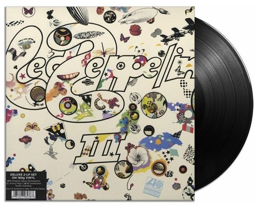 Led Zeppelin Led Zeppelin lll (Deluxe Edition) Виниловая пластинка Warner Music - фото №2