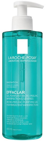 Гель для тела La Roche-Posay Effaclar 400 мл микроотшелушивающий