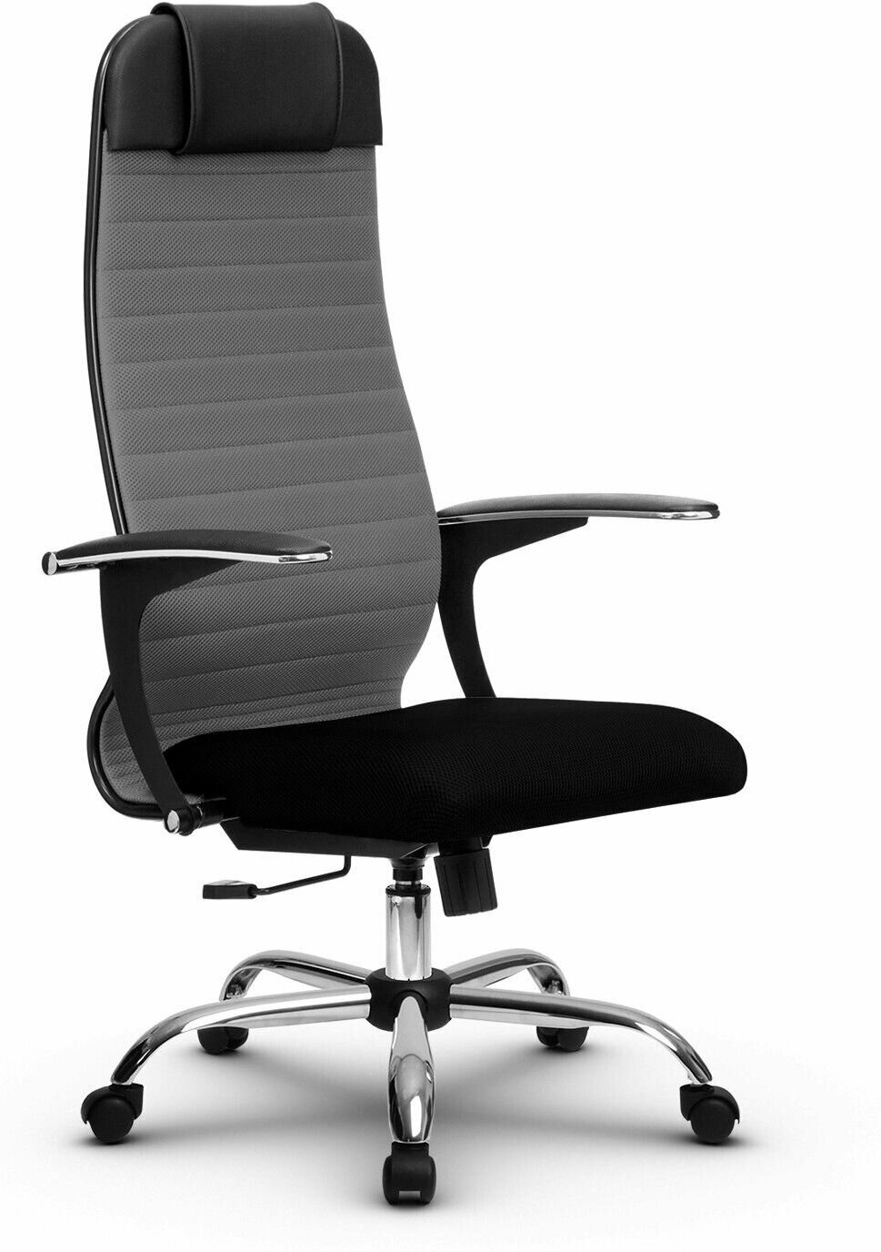 Компьютерное офисное кресло Metta B 1b21/U158, осн. 003 (17833), Светло-серое/Черное