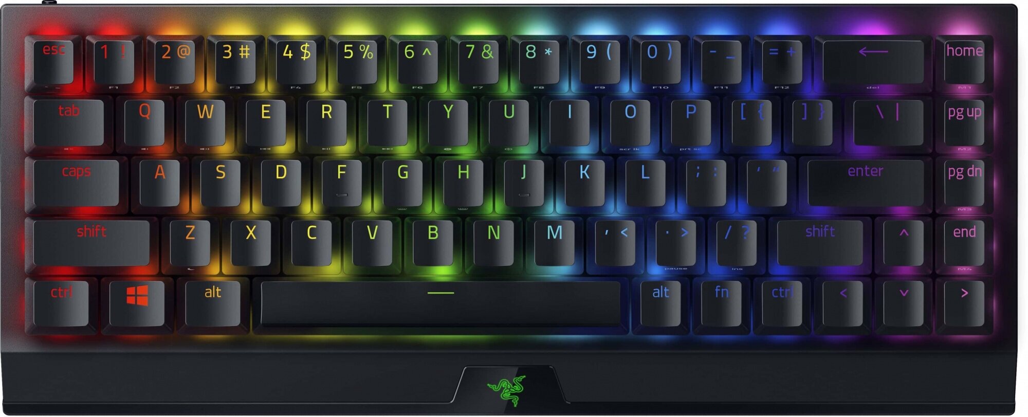 Клавиатура Razer BlackWidow V3 Mini HyperSpeed механическая черный USB беспроводная BT for gamer