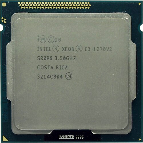 Процессор Intel Xeon E3-1270V2 Ivy Bridge-H2 LGA1155, 4 x 3500 МГц, Dell