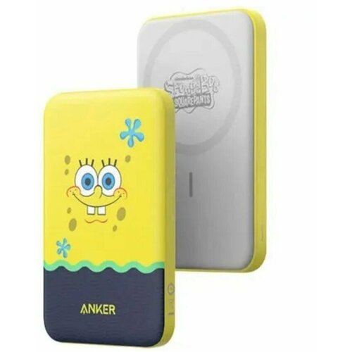 Повербанк powerbank с магнитной беспроводной зарядкой Anker 621 MagGo - A1610672 598000₽