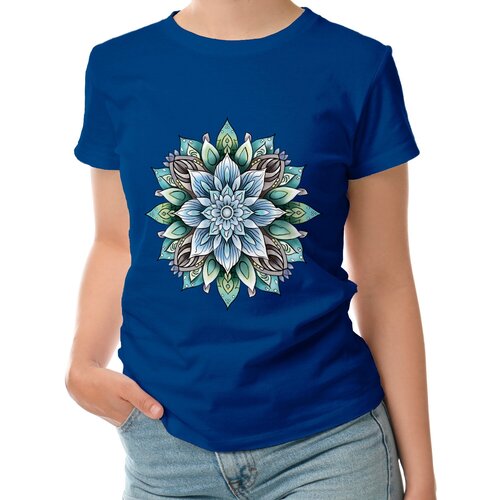 фото Футболка roly, размер l, синий