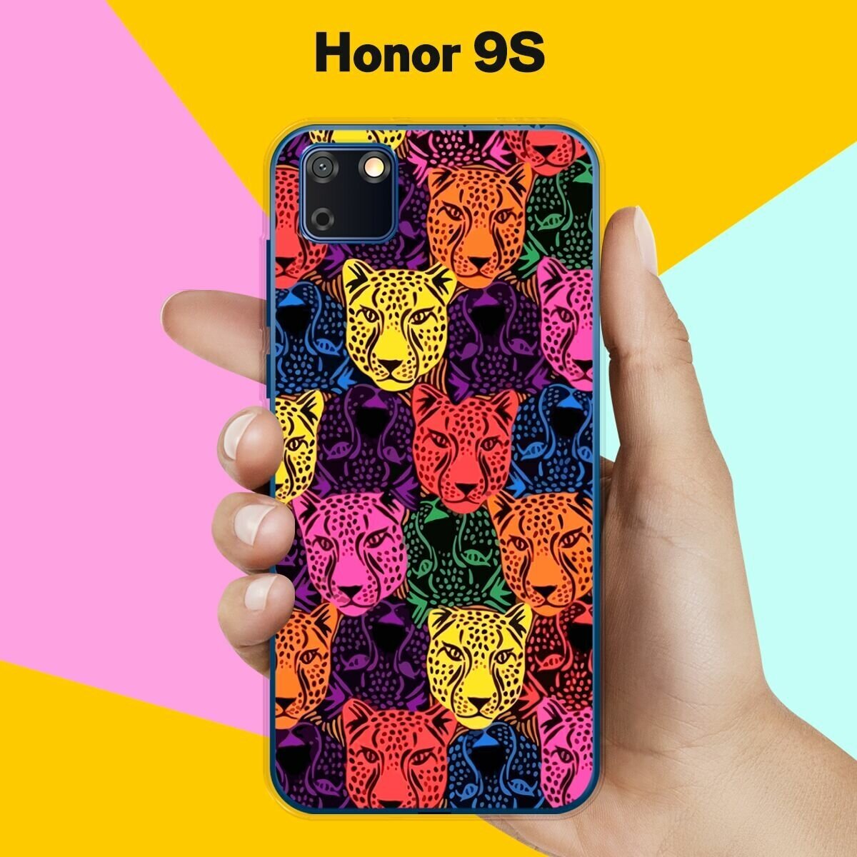 Силиконовый чехол на Honor 9S Тигры / для Хонор 9 эс