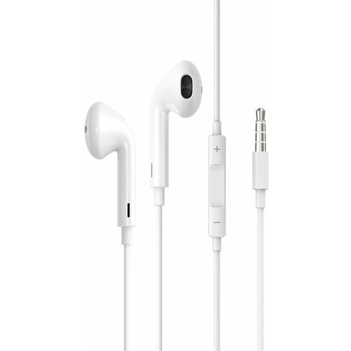 Наушники проводные с микрофоном TFN MC515 гарнитура для телефона белый 34000₽