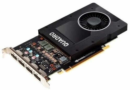 Видеокарта PNY Quadro P2200 (VCQP2200-SB) 5 GB, GDDR5X, 160 bit, PCI-E 3.0 x16,