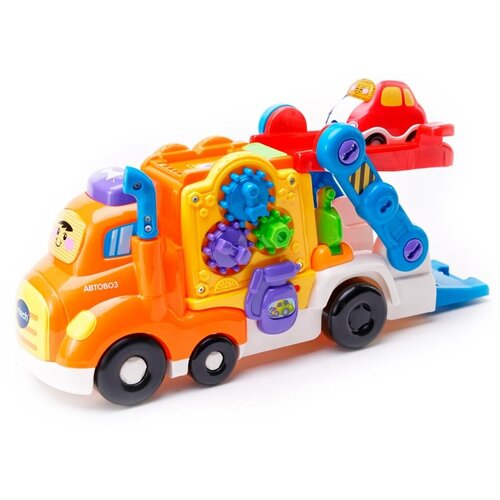 Vtech Машинка Автовоз Vtech 80-189526 vtech внедорожник с прицепом vtech 80 164626