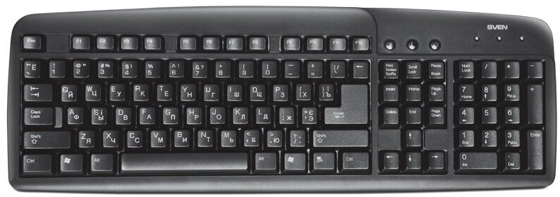 Клавиатура SVEN Standard 304, USB, черный - фотография № 13