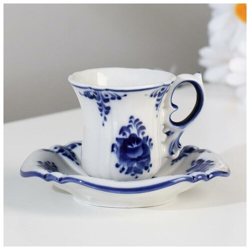 Кофейная пара Либерика 006л авт Ремизов В гжель 2344₽