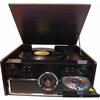 Фото #5 Виниловый проигрыватель пластинок Audio-Retro RP-188/ Радиоприёмник AM/FM, CD, USB, Bluetooth/ Ретро/ Музыкальный центр/ темно-коричневый